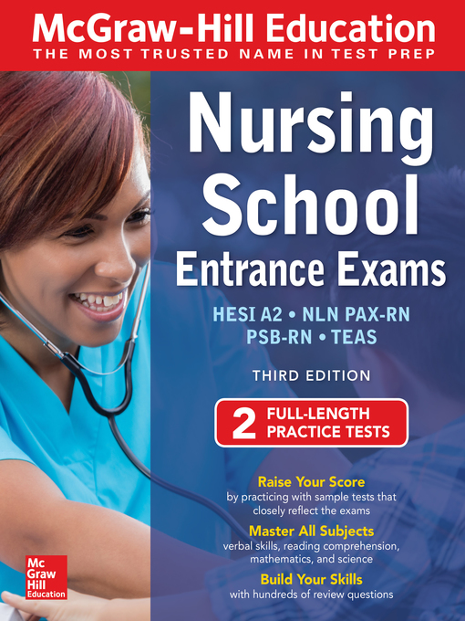 Title details for McGraw-Hill Education Nursing School Entrance Exams by Thomas A. Evangelist - Available